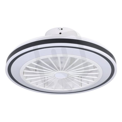 Stropní ventilátor ALMERIA LED-CCT AC bílá/černá EGLO 35182