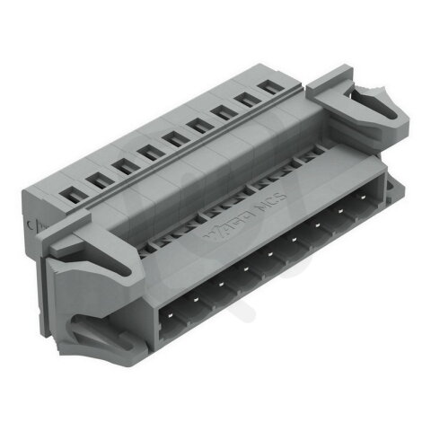 Konektor s pájecími piny CAGE CLAMP 2,5mm2 šedá 9pól. WAGO 231-609/114-000