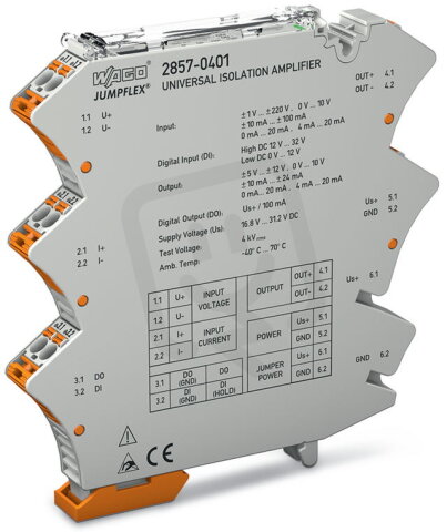 2857-401 Zesilovač s izolací UI(BIP) UI(