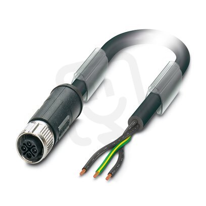 SAC-3P- 1,5-PVC/M12FSS PE Napájecí kabel 1425384