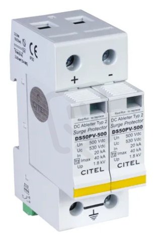 Přepěťová ochrana 2 pro FV DS50PVS-500/DE CITEL 480111