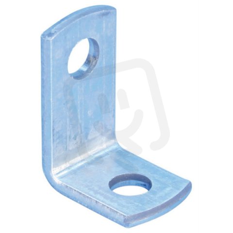 L - držák, průměr otvoru 11mm, 45mm x 35 mm x 25 mm, tloušťka 4 mm