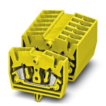 MSB 2,5-RZ YE Průchozí miniaturní svornice 3244203