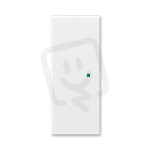 ABB Element,Time Kryt 2násobný levý/pravý bez potisku bílá/bílá 6220E-A02000 03