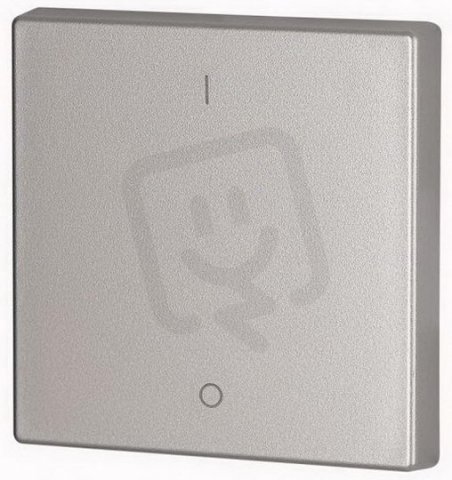 CWIZ-01/13 Kryt RF tlačítka 55x55mm 1-0 Stříbrná matná Eaton 147591