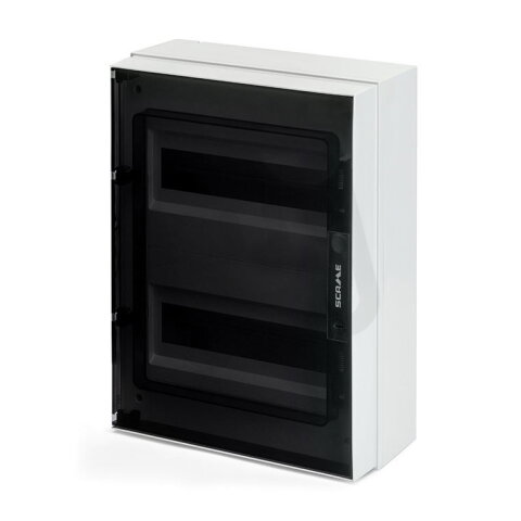Násténná přístrojová skříň IKONA IP66-24 DIN 317x420x140mm SCAME 679.2024.4