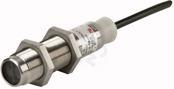 E58-18DP100-HL Optický bezkontaktní snímač červený viditelný Při odrazu kabel 2m