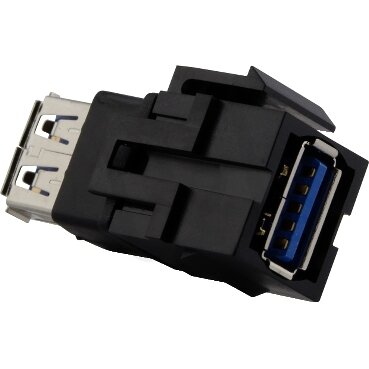 Modul keystone USB 3.0 (jack/jack), černá SCHNEIDER MEG4582-0001