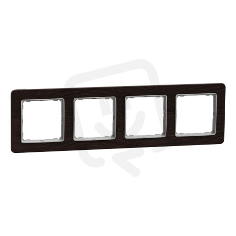 Rámeček čtyřnásobný Wenge,Sedna Design/Elements SCHNEIDER SDD381804U