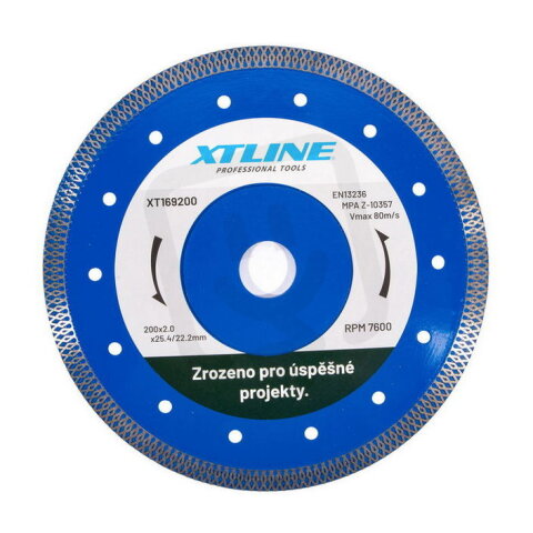 Kotouč diamantový turbo 230x2,0x10x22,23mm XTLINE XT169230