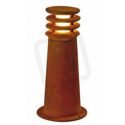 Venkovní svítidlo RUSTY 40 LED ROUND, rezavé ocel, LED 3000K SLV 233407