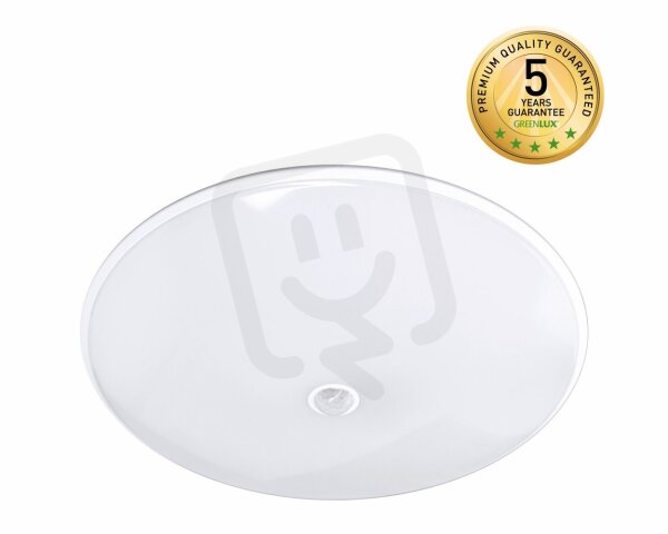 LED svítidlo s PIR senzorem VISTA PIR 15W NW 1350/1750lm GREENLUX GXPS210