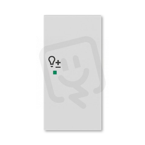 ABB Levit Kryt 2násobný pravý symbol stmívání šedá 6220H-A02204 16