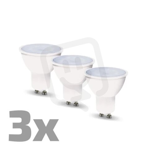 LED zdroj, GU10, 4,8W, 3000K, 425lm, 3pack EURAKLES WZ0022