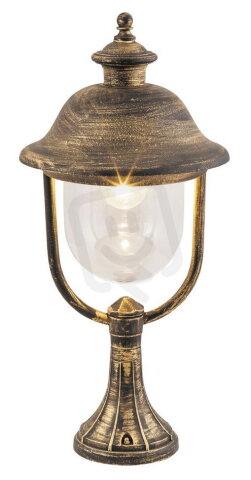 New York E27 100W IP44 antická zlatá RABALUX 8698