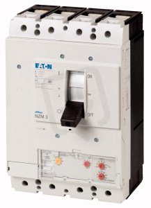 Jistič NZMN3-4-AE400-T 4pól, ochr.obvodů, 50kA, 400A, zemní spoušť EATON 110902