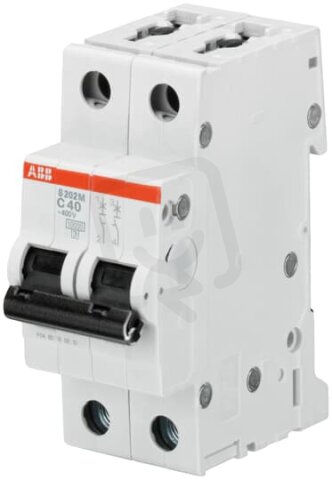 S202M-K0,5 2F jistič 0.5 A char. K 10kA ABB 2CDS272001R0157