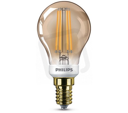 LED žárovka classic 32W P45 E14 2200K GOLD Philips 871869681415400