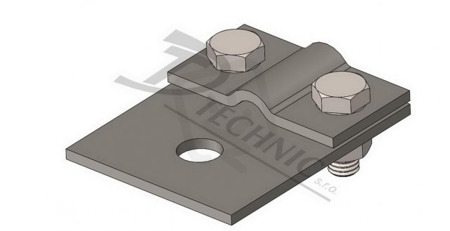 SP 1 Cu Svorka připojovací - 2 šrouby DT TECHNIC 300360