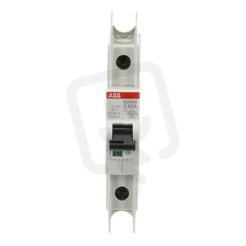 ABB SU201M-Z40 jistič char. Z 10kA 40A 1P  dle UL489 a CSA 22.2 No. 5