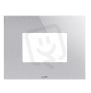 ICE Rámeček 3násobný, titanium GEWISS GW16903CT