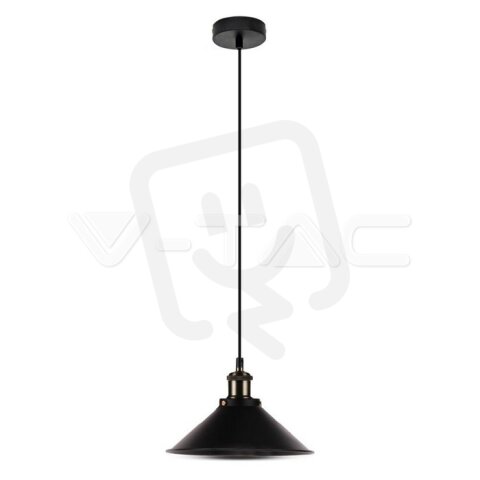 Závěsné svítidlo V-TAC Metal Black VT-7424
