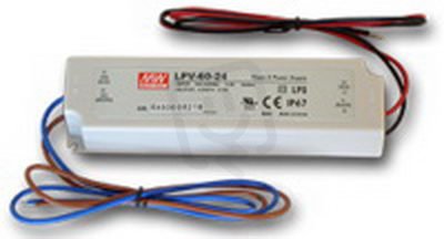 Meanwell 8606012 LPV-60-12 230V/12V=/5A/60W IP67 MW