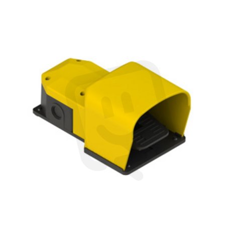 Nožní spínač PX10211, žlutý, IP65 (2NO+2NC) PIZZATO PX10211