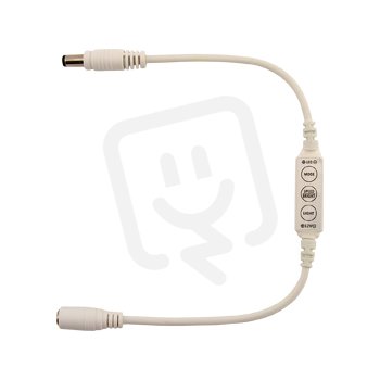 Ovladač pro LED pásky manuální 3tl., 6A,