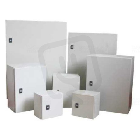 kovový box, 250x200x140, zámky 1-RAL7035 SEZ-CZ MB-2520D140 RAL7035