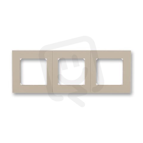 LEVIT Trojrámeček macchiato/bílá ABB 3901H-A05030 18