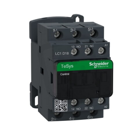 Stykač 18A 1Z+1V 110V 50/60Hz multipack SCHNEIDER LC1D18F7TQ