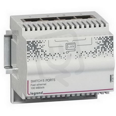 Legrand 413010 LCS-DIN SWITCH 100MBIT 4M