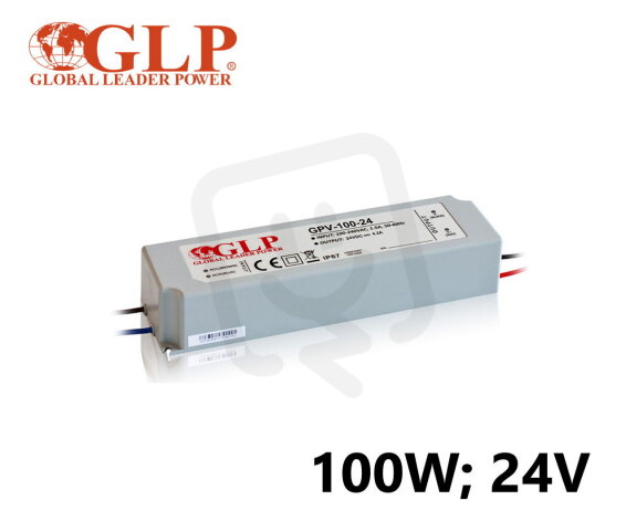 Zdroj konstantního napětí GPV 100W, 24V ALUMIA GPV-100-24