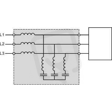 Schneider VW3A4603 Pasivní harmonický filtr pro ATV61/71, 19 A / 400 V, THDI 16%