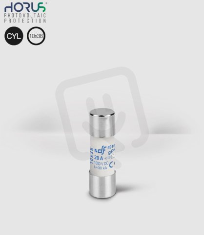 PV Válcová pojistková vložka pro FVE aplikace 10x38 mm gPV  1000V DC 12A