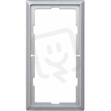 Schneider MTN481860 Rámeček Artec,dvousegmentový,bez středního můstku,Aluminium