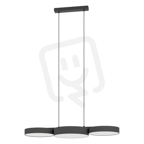 Závěsné svítidlo BARBANO-Z LED-RGB/CCT černá/bílá 3X7,5W EGLO 900854