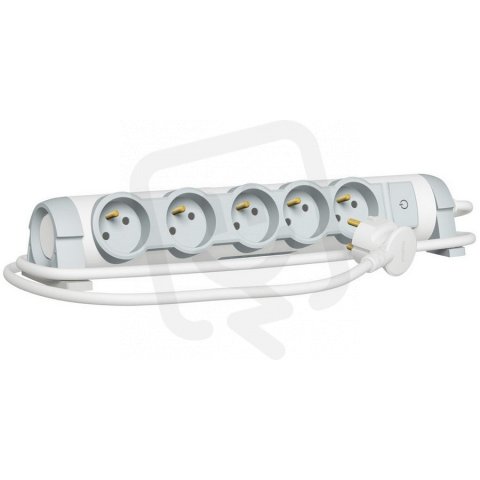 Legrand 050080 PRODLUŽOVACÍ PŘÍVOD OD VYP. 5X2P+T, 3M
