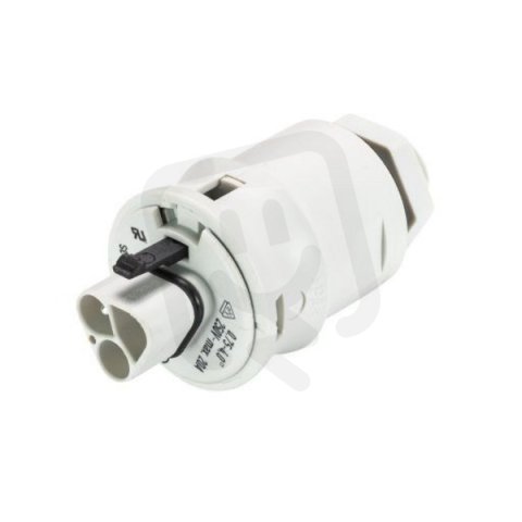 vidlice vestavná gesis RST, 3-pól, šroubové svorky, M16, šedá