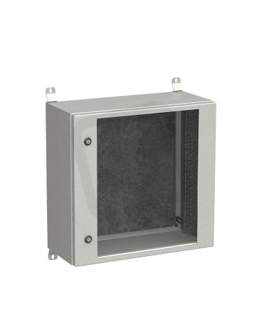 Rozvadeč nástěnný venkovní LC-20 12U 600x300 dveře sklo 2x1bod.zámek