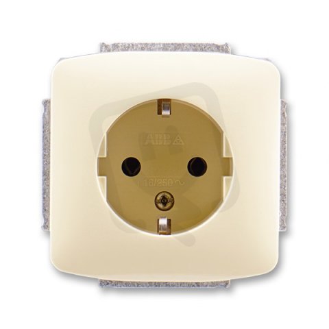 ABB Tango 5518A-A3449 CX Zásuvka jednonásobná s ochrannými kontakty (podle DIN)