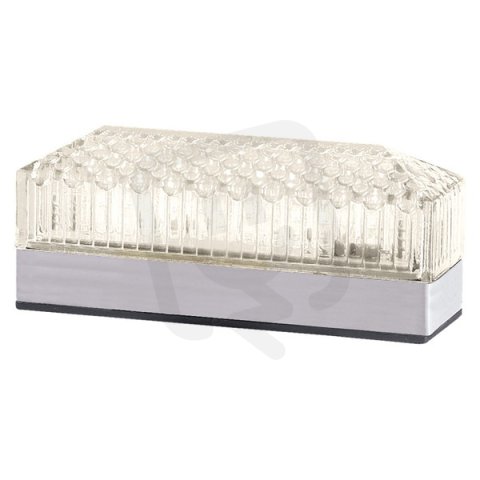 Svítidlo 12 LINEAR S/F LED 240 V, AC, IP54, čirá, světle šedá SIRENA 66471