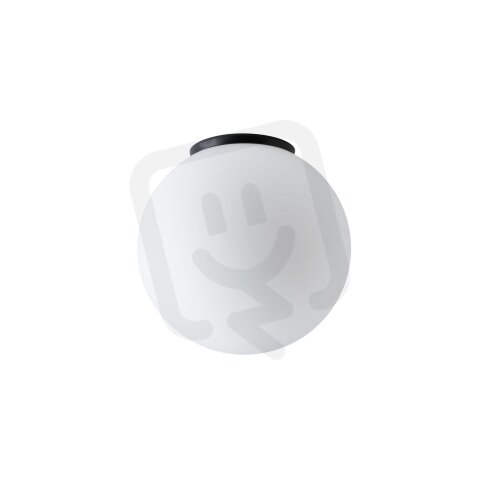 Přisazené LED svítidlo se skleněným stínidlem STYX 3 20W IP65 DALI 3K černá