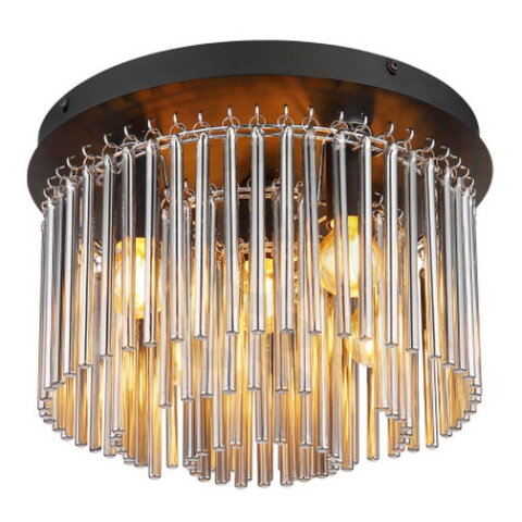 Stropní svítidlo GORLEY černá 5xE14,max. 40W 230V GLOBO 15698D