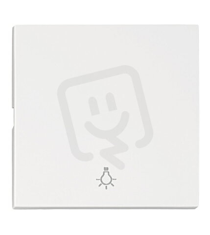 Kryt spínačů a ovladačů, symbol světlo, bílý SCHRACK EV102205--