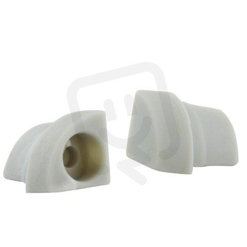FKU77-K Krytka profilu FKU77, IP68, pár, šedá FK TECHNICS 4738323