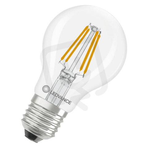 LED CLASSIC A V 4W 830 Clear E27 LEDVANCE 4099854485831