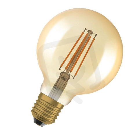 Vintage 1906 LED CLASSIC Globe Dimmable 6.5W 824 Gold E27 OSRAM 4099854132315