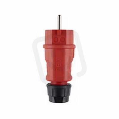 Vidlice elamidová 3x2,5mm2, červená IP54 (1519140) ABL 100000065
